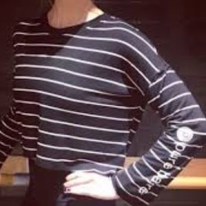 Pure Barre striped top